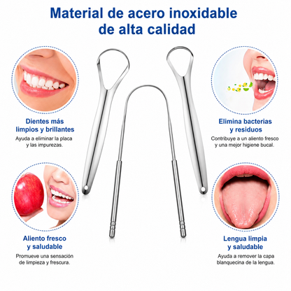 Kit Limpieza Dental Limpia Lenguas X6