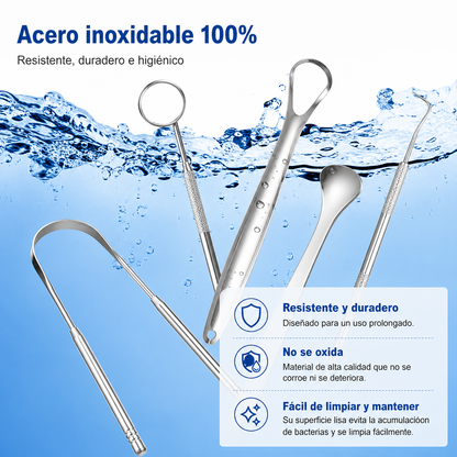 Kit Limpieza Dental Limpia Lenguas X6